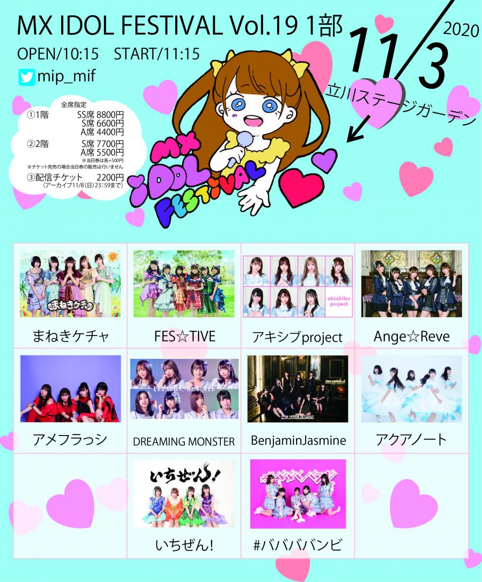 MX IDOL FESTIVAL Vol.19　1部