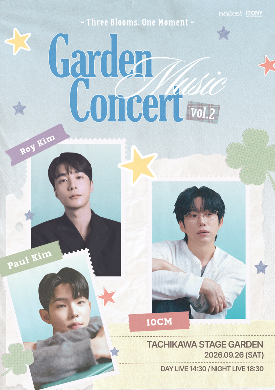 Garden Music Concert vol.2 ～ Three Blooms, One Moment ～